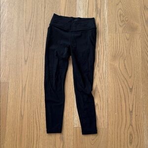 Athleta Black Crossover Leggings